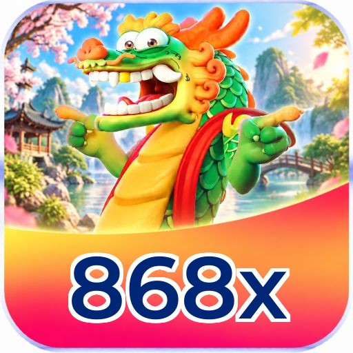 Interface da plataforma 868x mostrando slots populares e bônus de boas-vindas